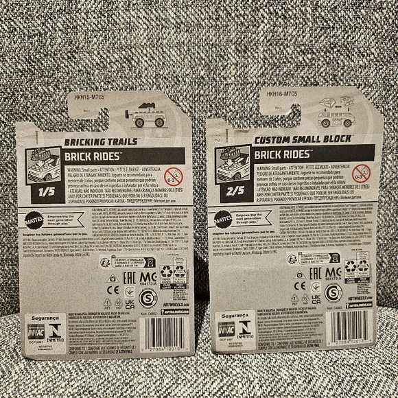 Hot Wheels Brick Rides Car Bundle - Picture 2 of 10